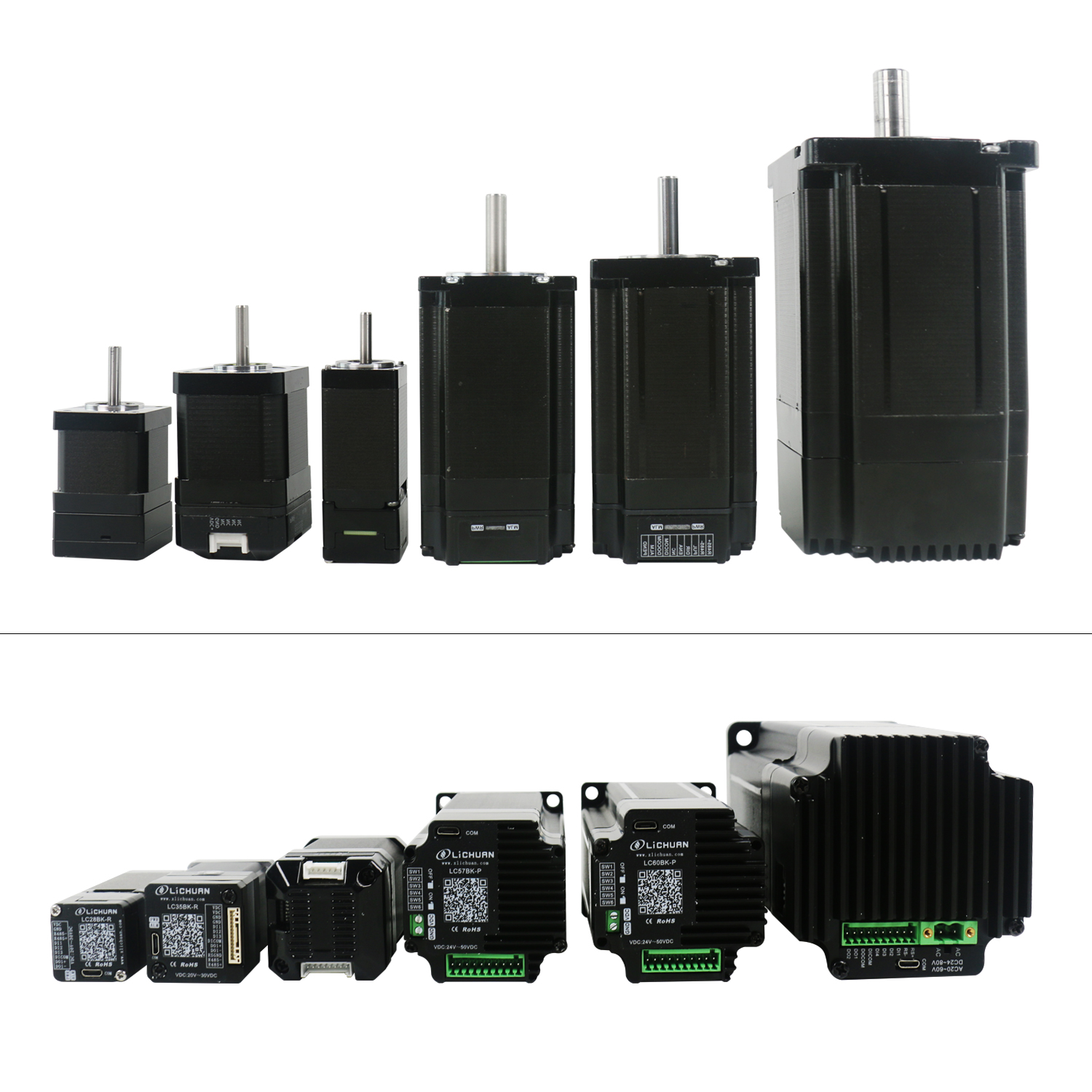 Ny lansering: Lichuan Backpack Type Open Loop Closed Loop Integrated Stepper Motor av Shenzhen Xinlichuan Electric Co., Ltd.