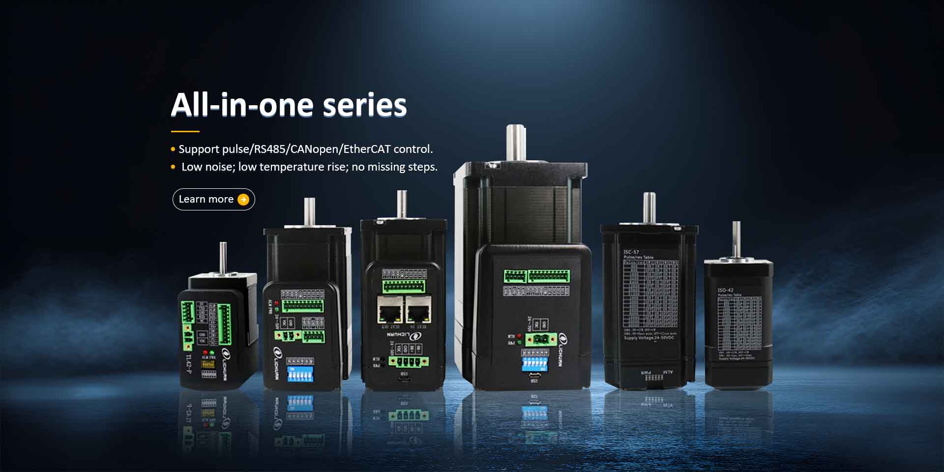 Kina leverantörer av integrerade stegmotorer med stängd slinga